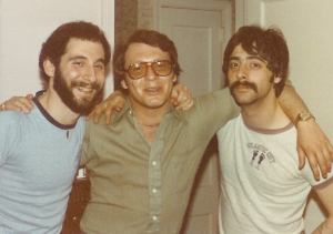 Dan, Bill, and Jim in 1976